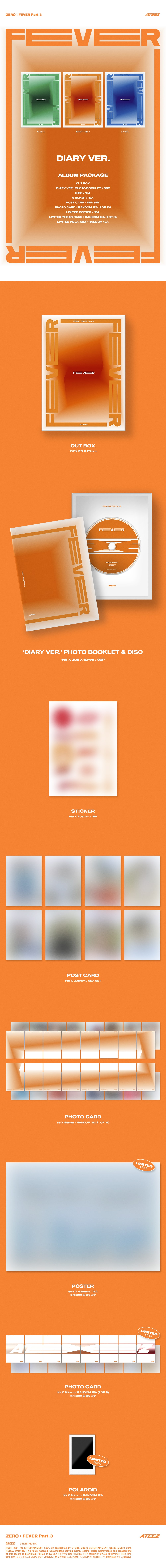 ATEEZ - 7th Mini Album [ZERO : FEVER Part.3]-SQ5647330