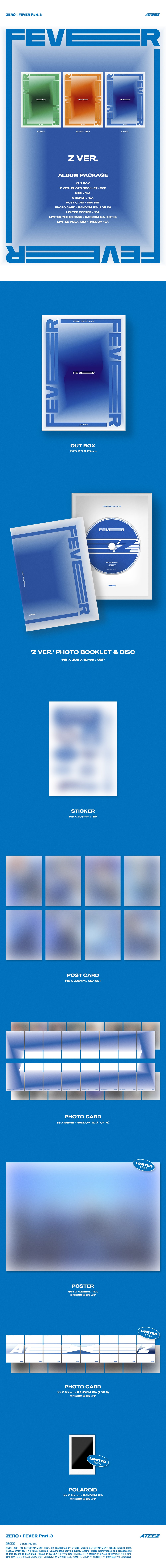 ATEEZ - 7th Mini Album [ZERO : FEVER Part.3]-SQ5647330