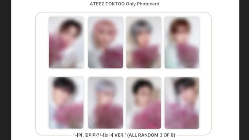 *TOKTOQ POB* ATEEZ - GOLDEN HOUR : PART.2 11TH MINI ALBUM PHOTOBOOK-SQ4590857