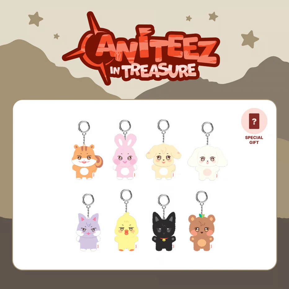 [ATEEZ x ANITEEZ in TREASURE] OFFICIAL MD  MINI PLUSH