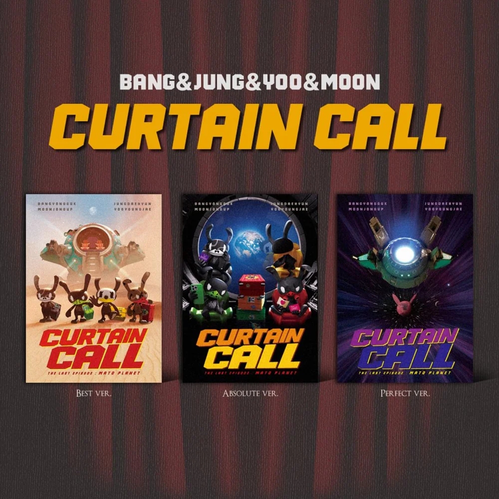 BANG&JUNG&YOO&MOON - CURTAIN CALL THE EP ALBUM PHOTOBOOK SET-SQ0536246
