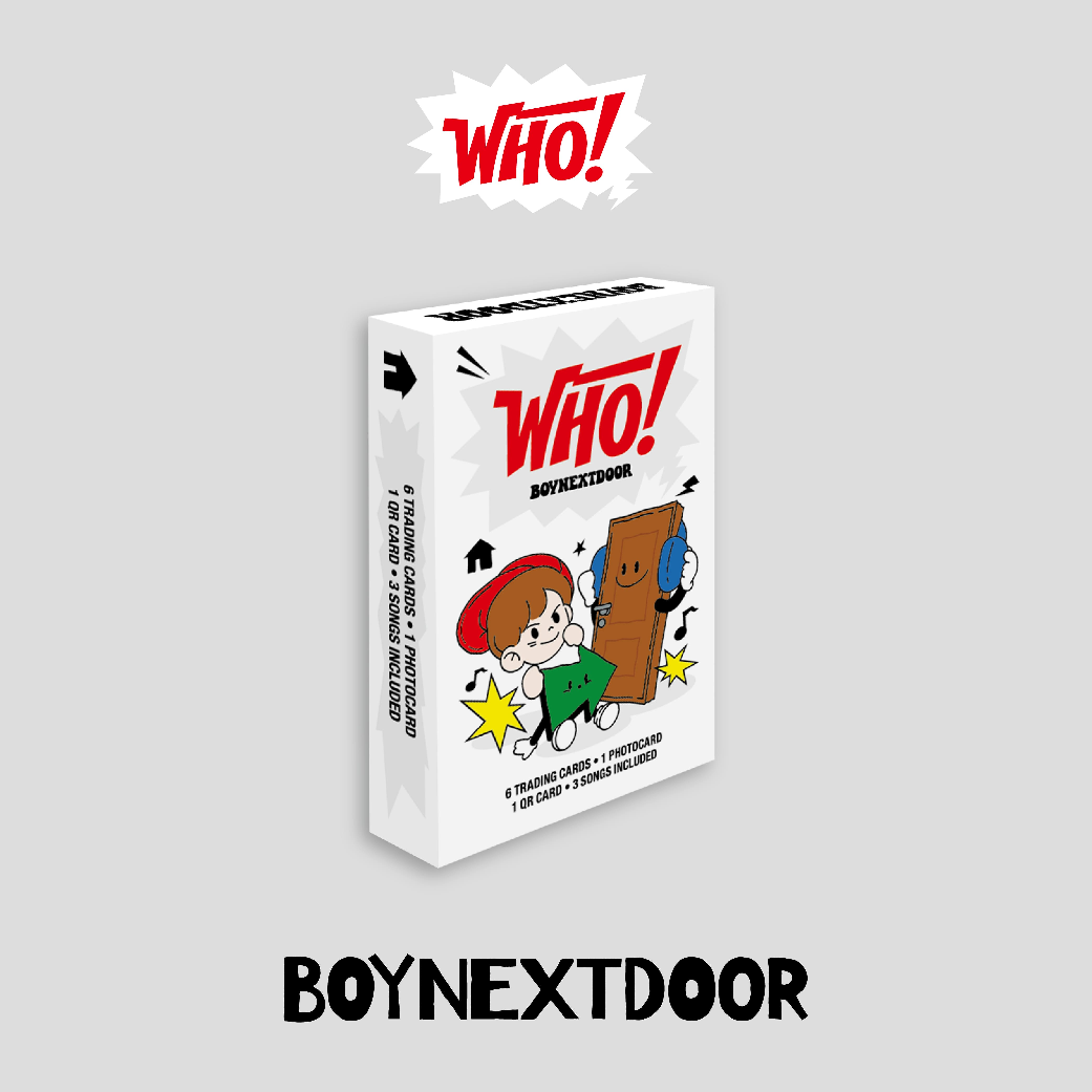 BOYNEXTDOOR - 1st Single [WHO!] (Weverse Albums ver.)