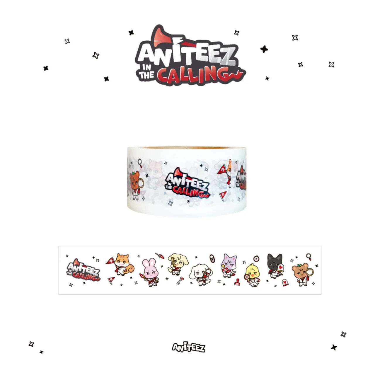 [ATEEZ x ANITEEZ in the CALLING] POP UP OFFICIAL MD - BOX TAPE