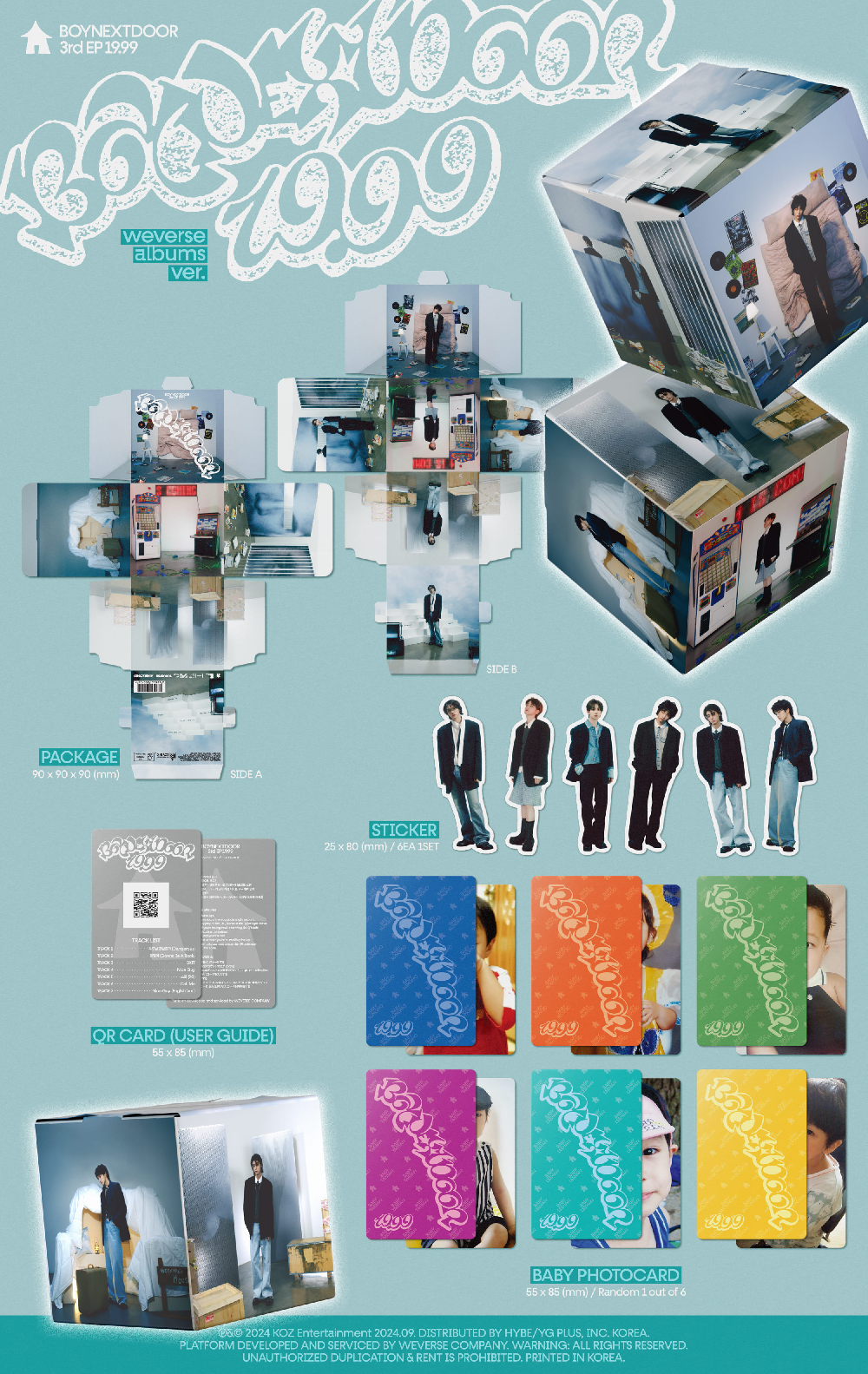 BOYNEXTDOOR - 3rd EP [19.99] (Weverse albums ver.)