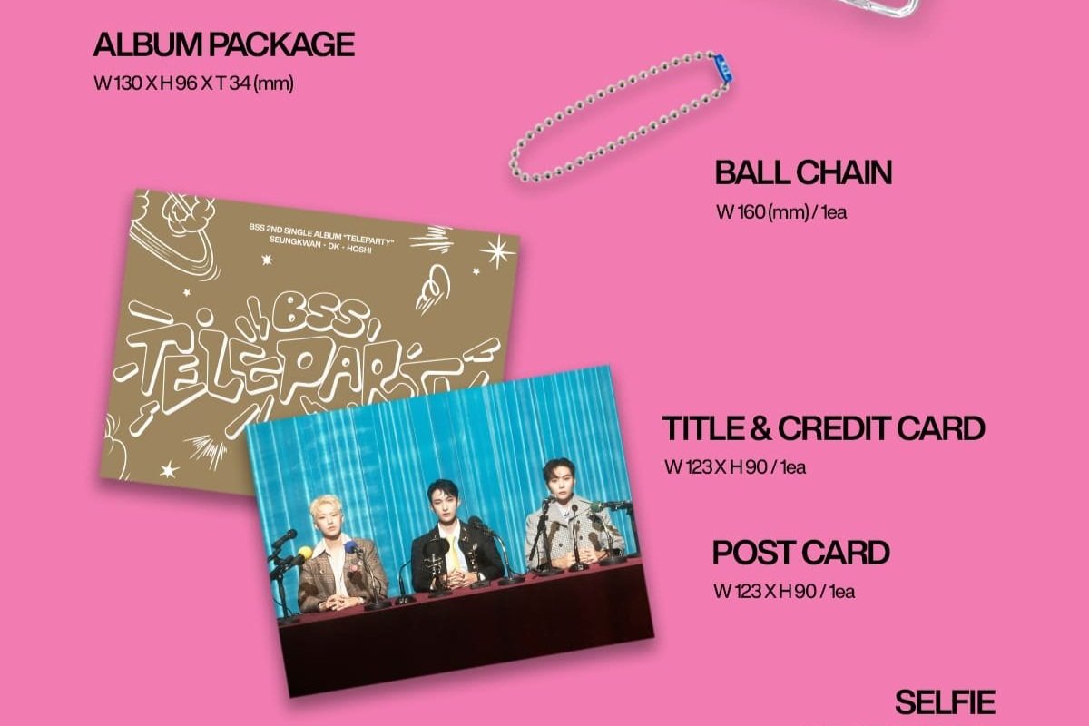 [SEVENTEEN] BSS - 2nd Single Album [TELEPARTY] (KiT Ver.)