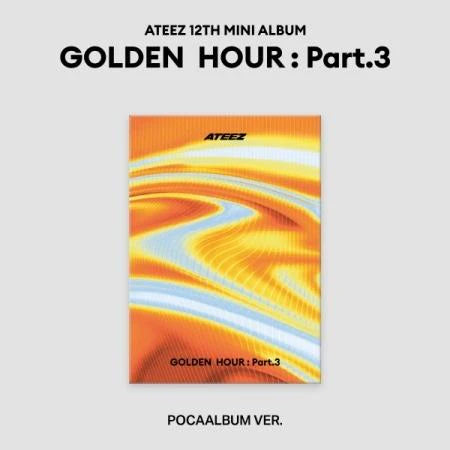 *MAKESTAR LD IN NORTH AMERICA* ATEEZ 12TH MINI ALBUM [GOLDEN HOUR : Part.3](POCAALBUM) Mexico Exclusive