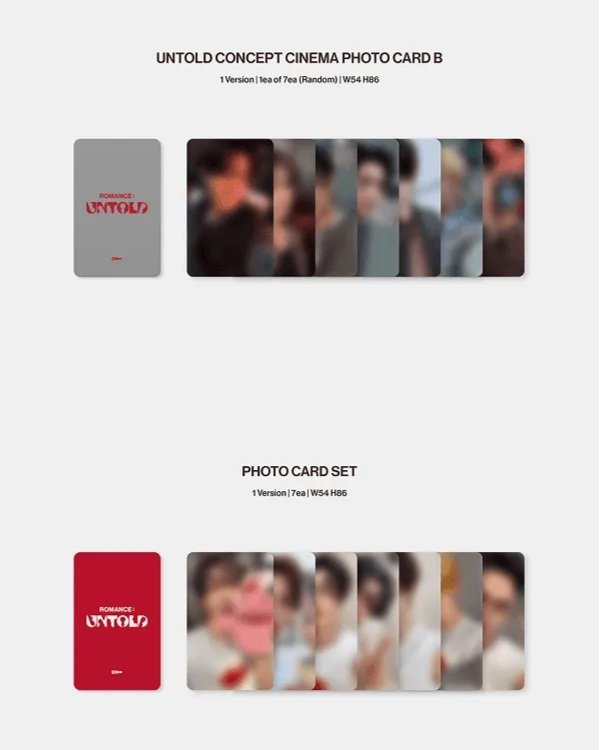 [ENHYPEN] 2nd Album [ROMANCE : UNTOLD] (Weverse Albums Ver.)
