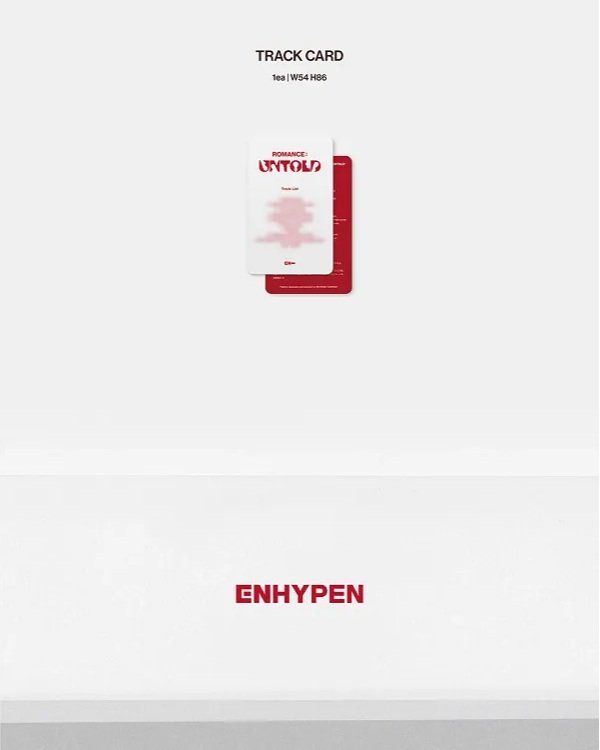 [ENHYPEN] 2nd Album [ROMANCE : UNTOLD] (Weverse Albums Ver.)