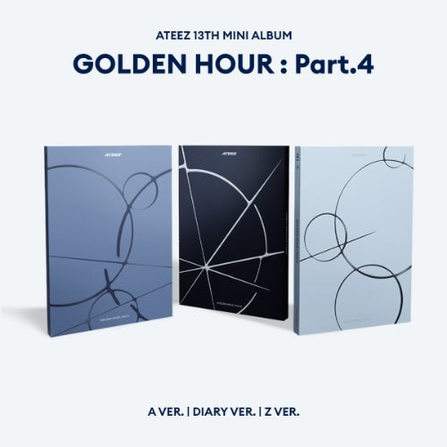 ATEEZ 13th Mini Album [GOLDEN HOUR : Part.4] (A Ver. / Diary Ver. / Z Ver.)