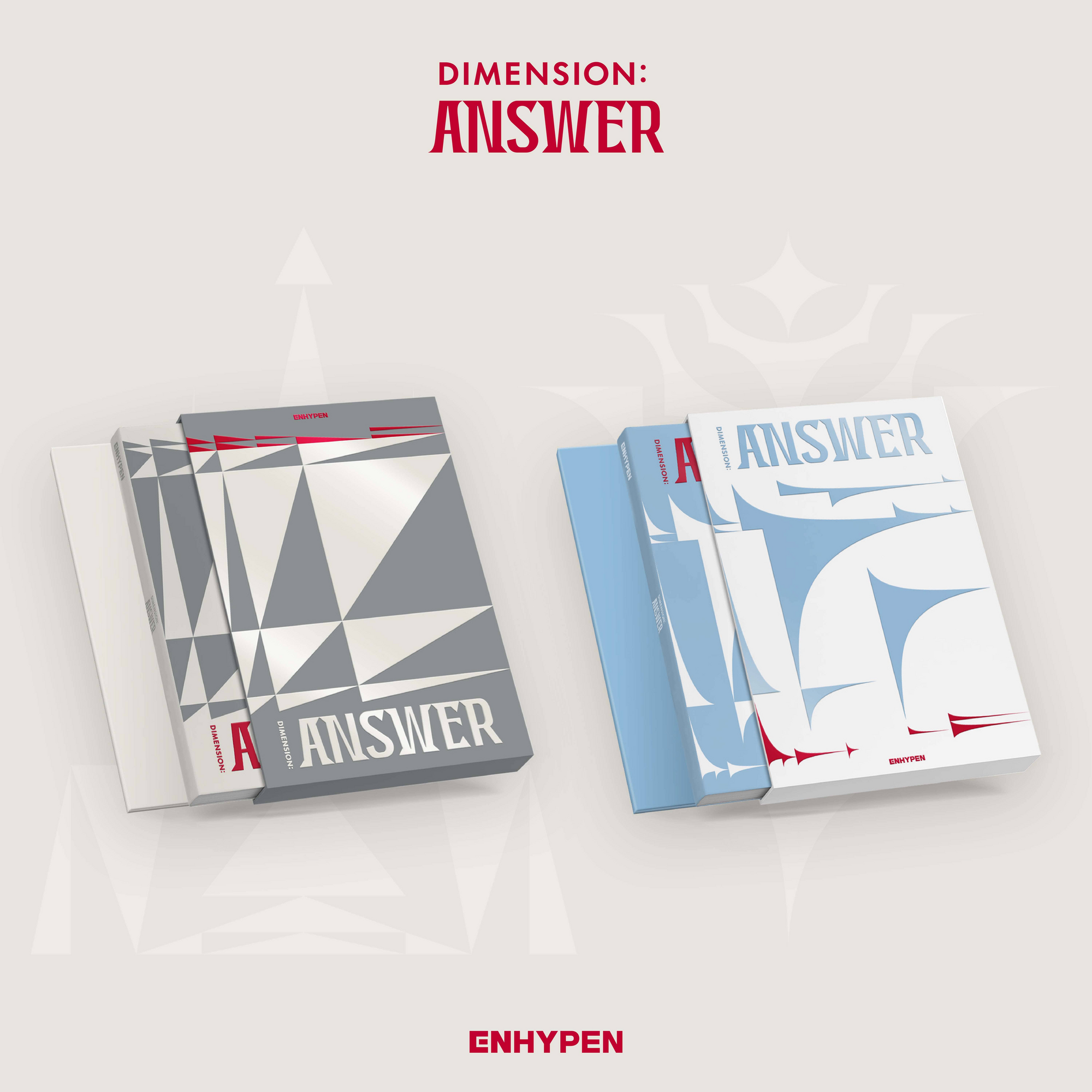 ENHYPEN - 1st Album Repackage [DIMENSION : ANSWER] (NO / YET Ver.)-SQ5881015