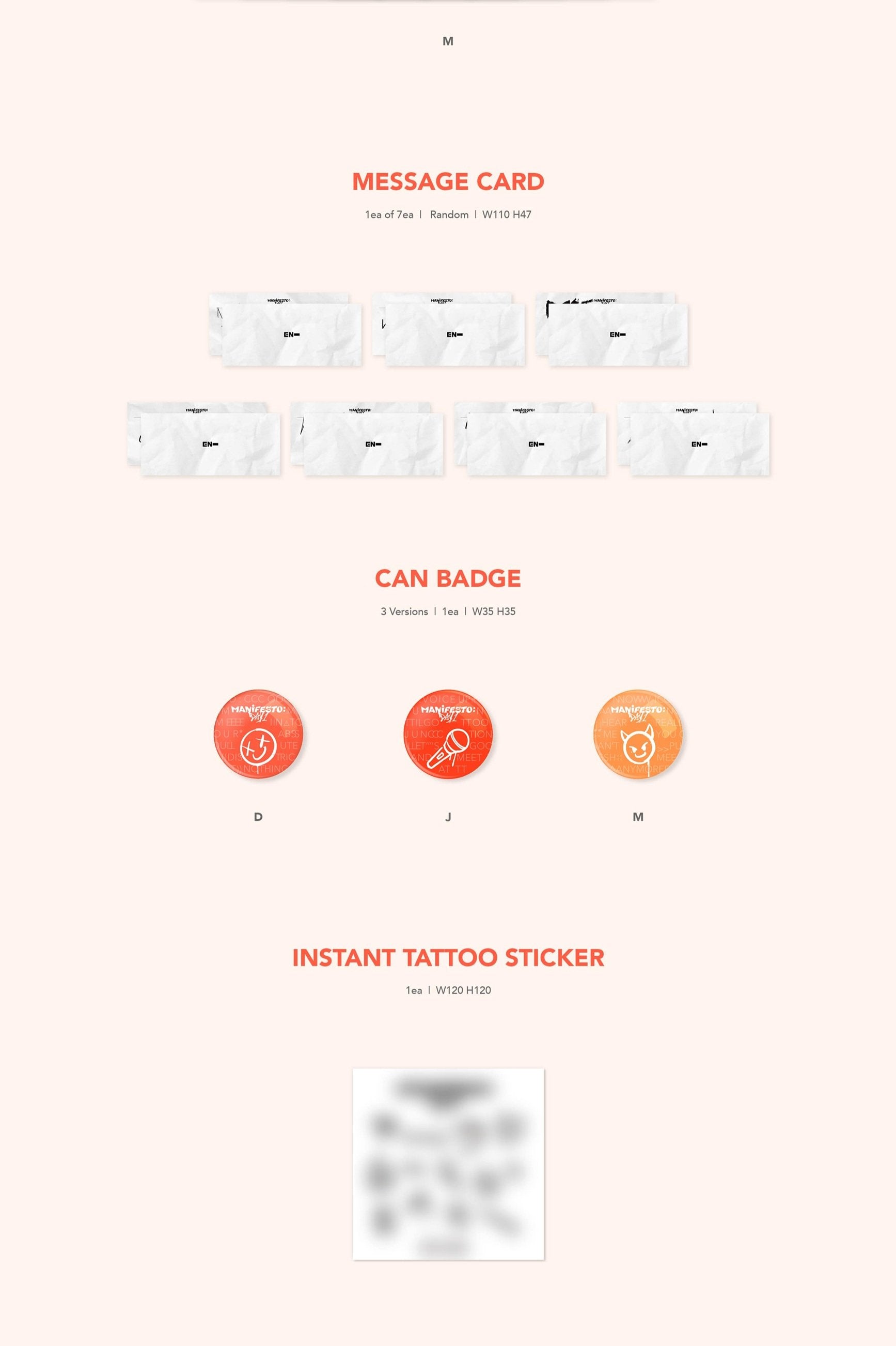 ENHYPEN 3rd Mini Album [MANIFESTO : DAY 1]-SQ7965541