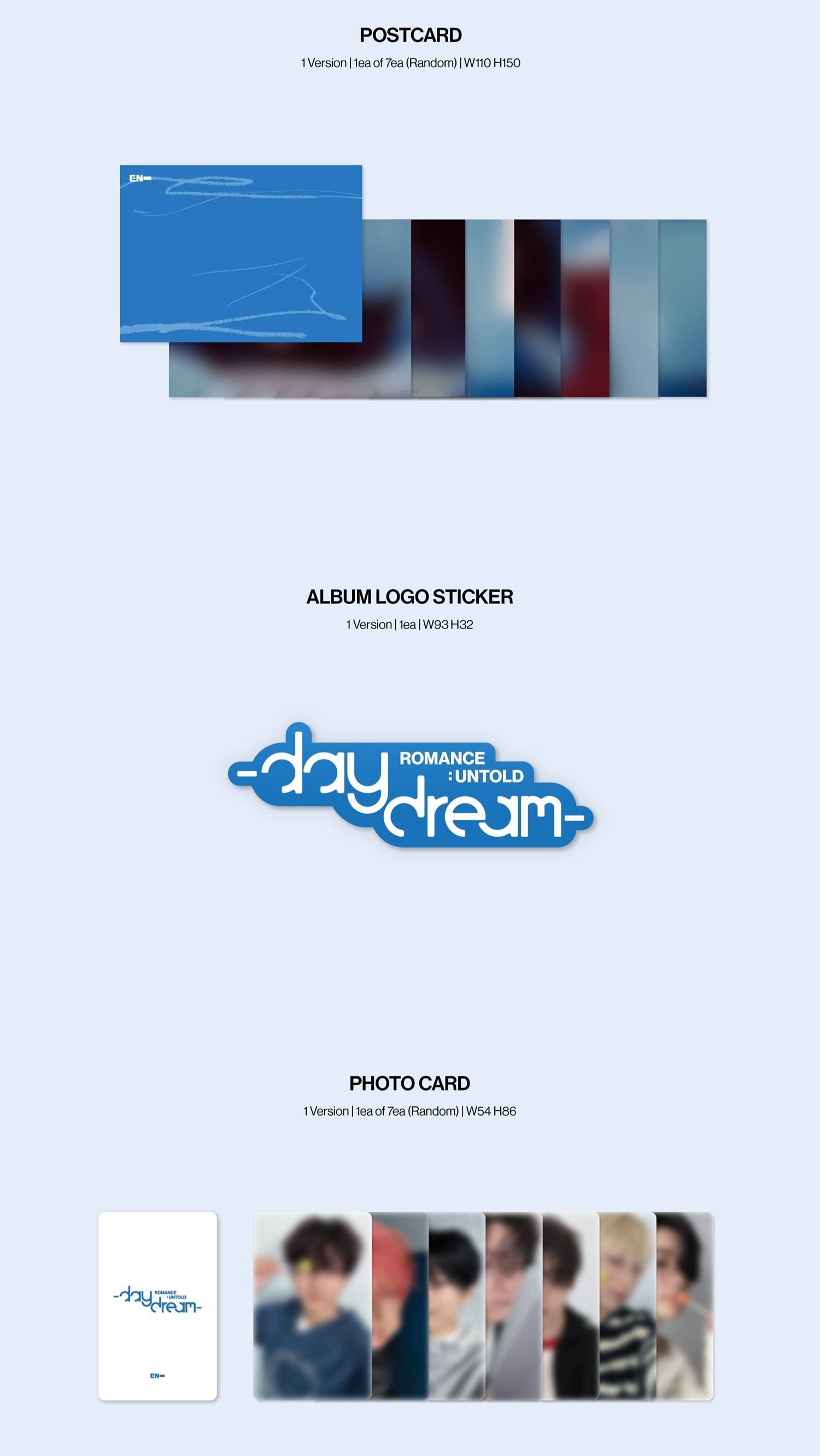 ENHYPEN - 2nd Album [ROMANCE : UNTOLD -daydream-] (JAPAN Edition)-SQ1351695