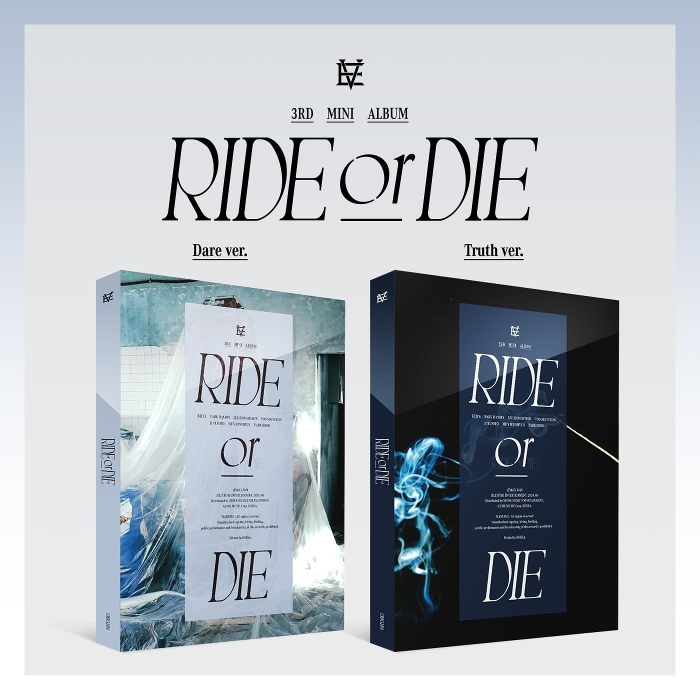 EVNNE - 3rd Mini Album [RIDE or DIE] (Dare Ver. / Truth Ver.)-SQ8753364