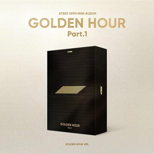 ATEEZ 10th Mini Album [GOLDEN HOUR : Part.1] (BLUE HOUR Ver. / DIARY Ver. / GOLDEN HOUR Ver.)-SQ1001108