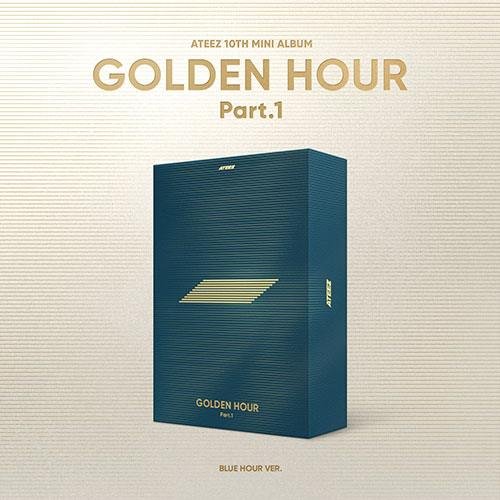 ATEEZ 10th Mini Album [GOLDEN HOUR : Part.1] (BLUE HOUR Ver. / DIARY Ver. / GOLDEN HOUR Ver.)-SQ1001108