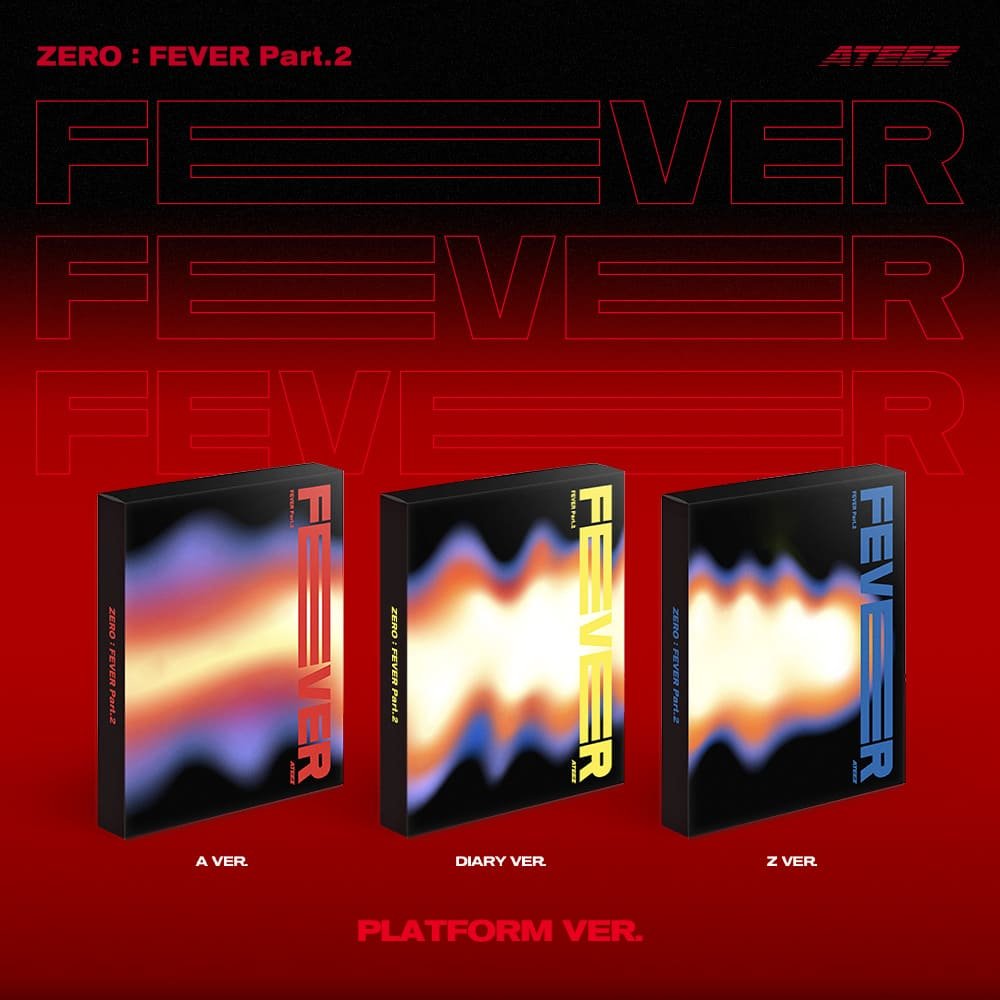 ATEEZ - 6th Mini Album [ZERO : FEVER Part.2] (A Ver. / Z Ver. / Diary Ver.) (PLATFORM Ver.)-SQ3160234