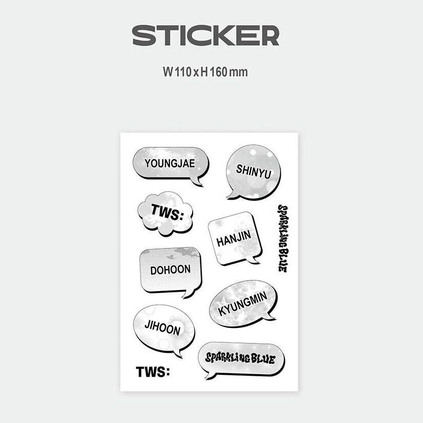 TWS - SPARKLING BLUE 1ST MINI ALBUM WEVERSE ALBUMS VER.