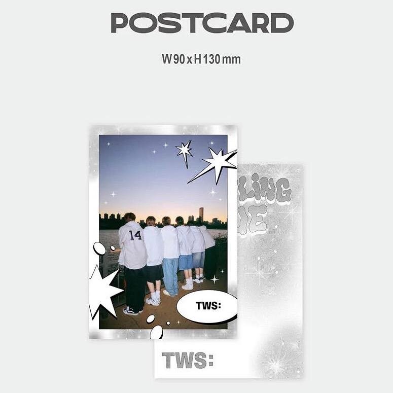 TWS - SPARKLING BLUE 1ST MINI ALBUM WEVERSE ALBUMS VER.