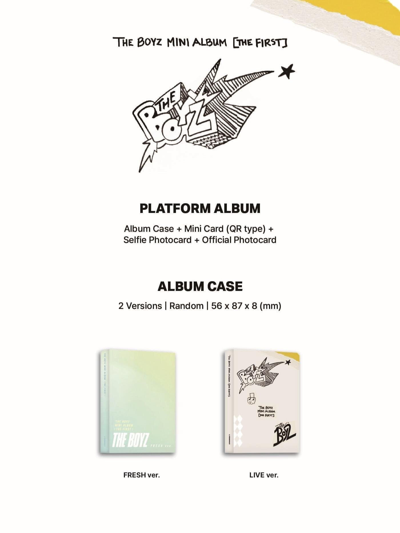 THE BOYZ - Mini Album [THE FIRST] (Platform Ver.)-5iltpz8mpotrit4v