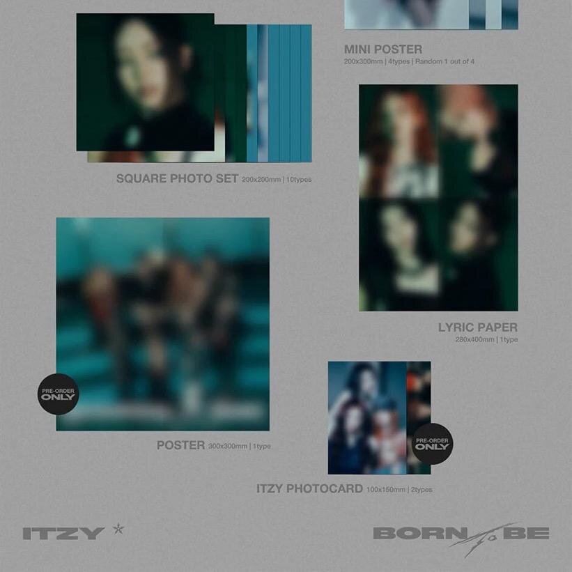 [ITZY] 2nd Full Album [BORN TO BE] (Mr. Vampire Ver.) (Special Edition)