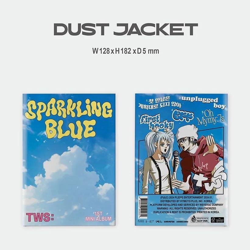 TWS - SPARKLING BLUE 1ST MINI ALBUM WEVERSE ALBUMS VER.