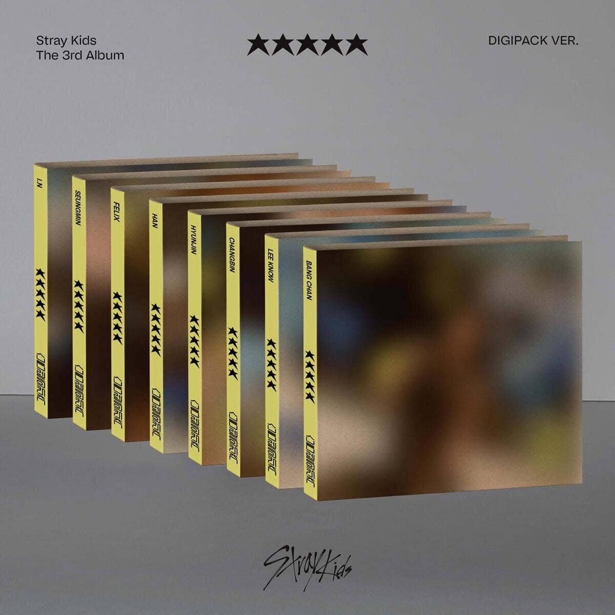 [Stray Kids] the 3rd Album 5-STAR (Digipack Ver.)-SQ5877582