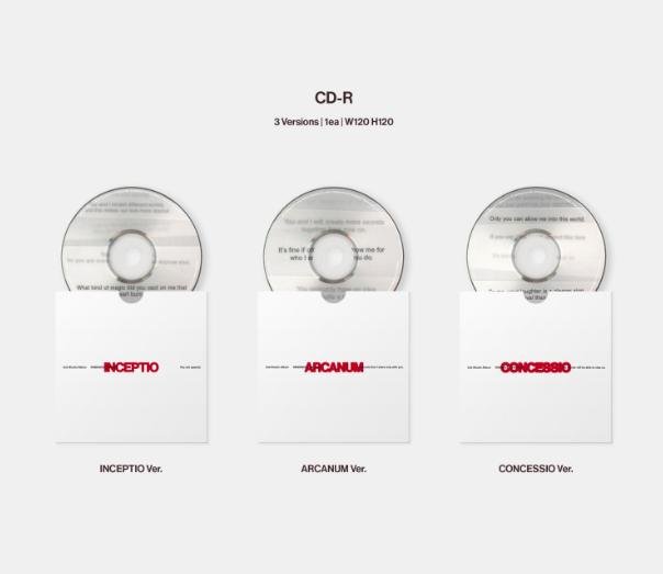[KOREAN FIRST PRINT] ENHYPEN 2nd Album [ROMANCE : UNTOLD] (INCEPTIO Ver. / ARCANUM Ver. / CONCESSIO Ver.) K-pop full music albums from Korea-SQ1869304