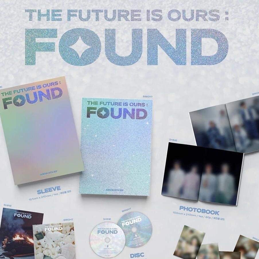 AB6IX 8th EP Album [THE FUTURE IS OURS : FOUND] (SHINE Ver. / BRIGHT Ver.)-x2wujok1gew5xu2c