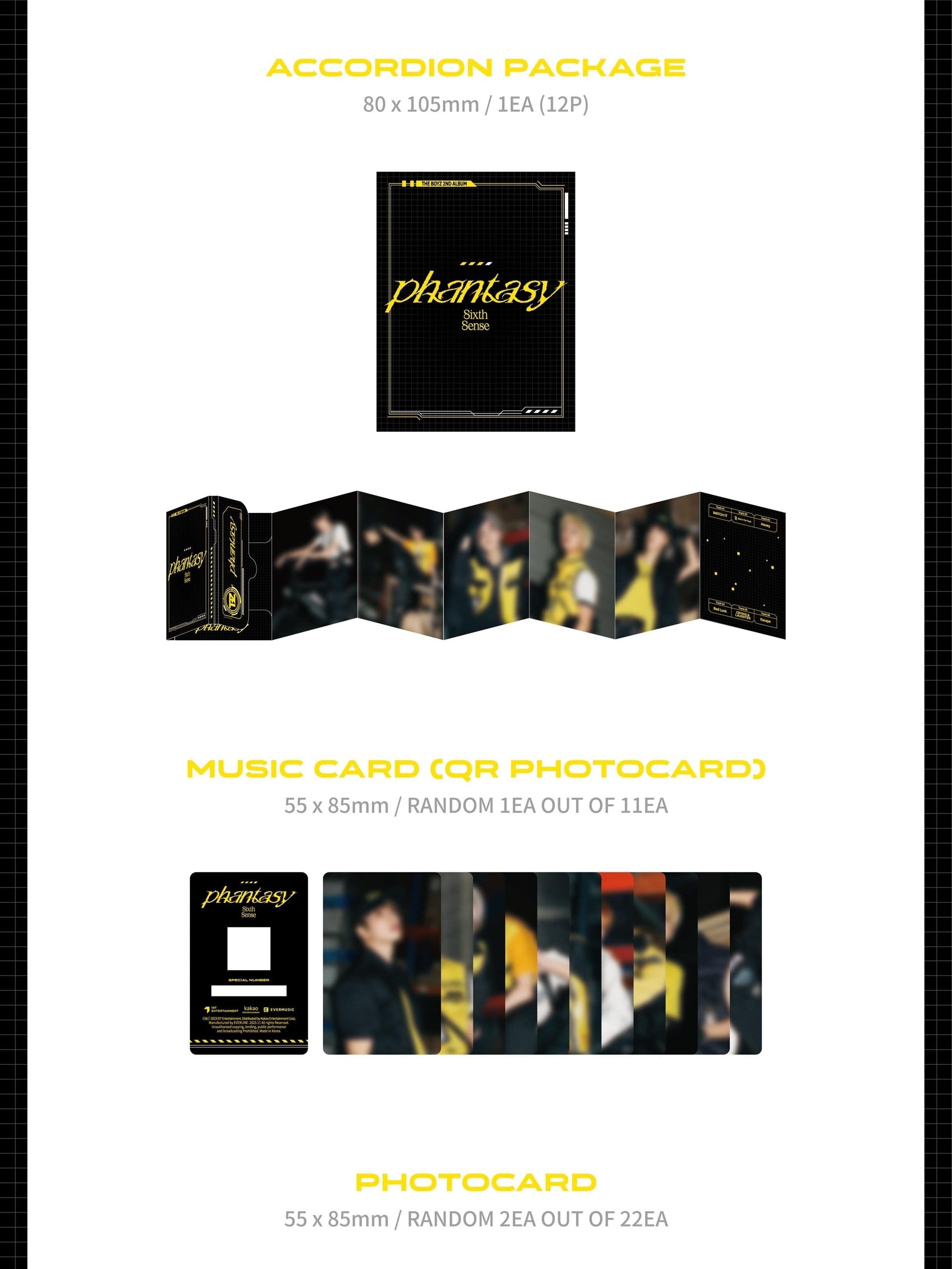 [THE BOYZ] 2nd Album Part.2 Phantasy_Pt.2 Sixth Sense (Ever Ver.)