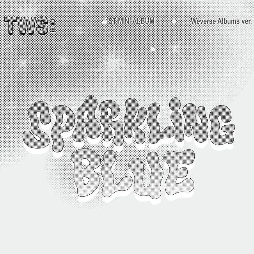 TWS - SPARKLING BLUE 1ST MINI ALBUM WEVERSE ALBUMS VER.