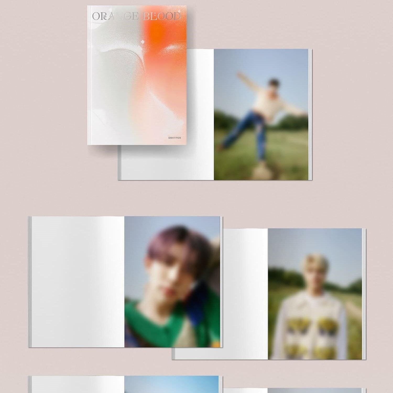 [ENHYPEN] 5th Mini Album [ORANGE BLOOD] (ENGENE Ver.)-SQ7131287