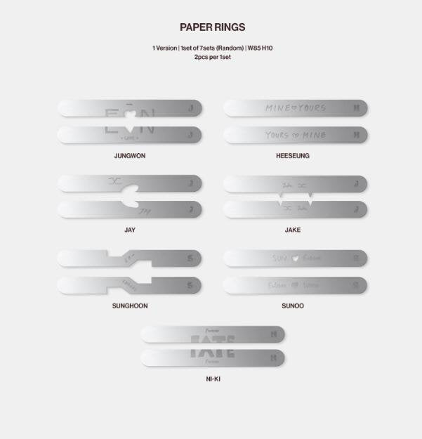[KOREAN FIRST PRINT] ENHYPEN 2nd Album [ROMANCE : UNTOLD] (INCEPTIO Ver. / ARCANUM Ver. / CONCESSIO Ver.) K-pop full music albums from Korea-SQ1869304