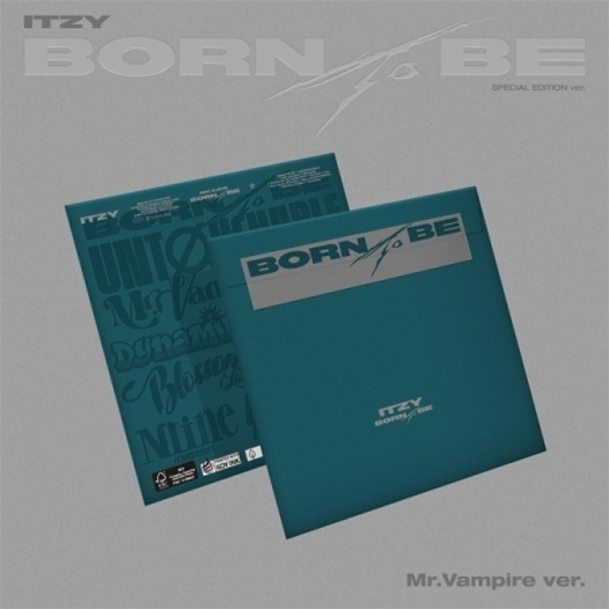[ITZY] 2nd Full Album [BORN TO BE] (Mr. Vampire Ver.) (Special Edition)
