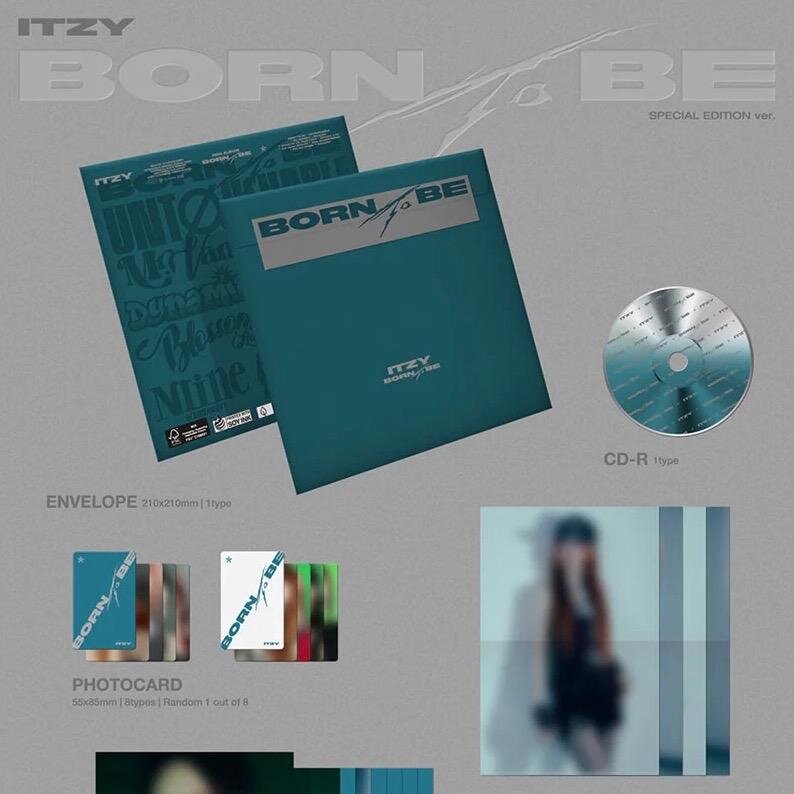 [ITZY] 2nd Full Album [BORN TO BE] (Mr. Vampire Ver.) (Special Edition)