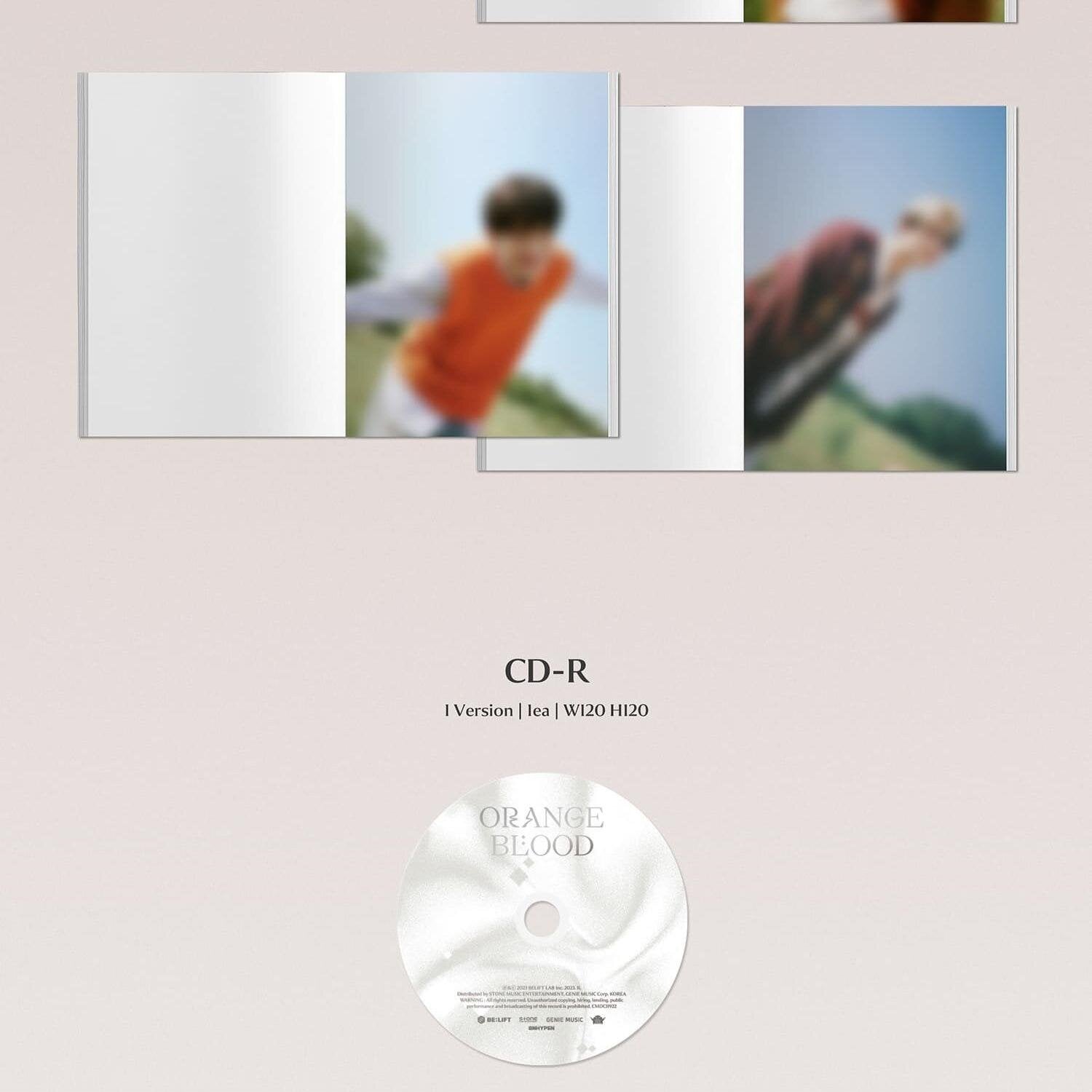 [ENHYPEN] 5th Mini Album [ORANGE BLOOD] (ENGENE Ver.)-SQ7131287