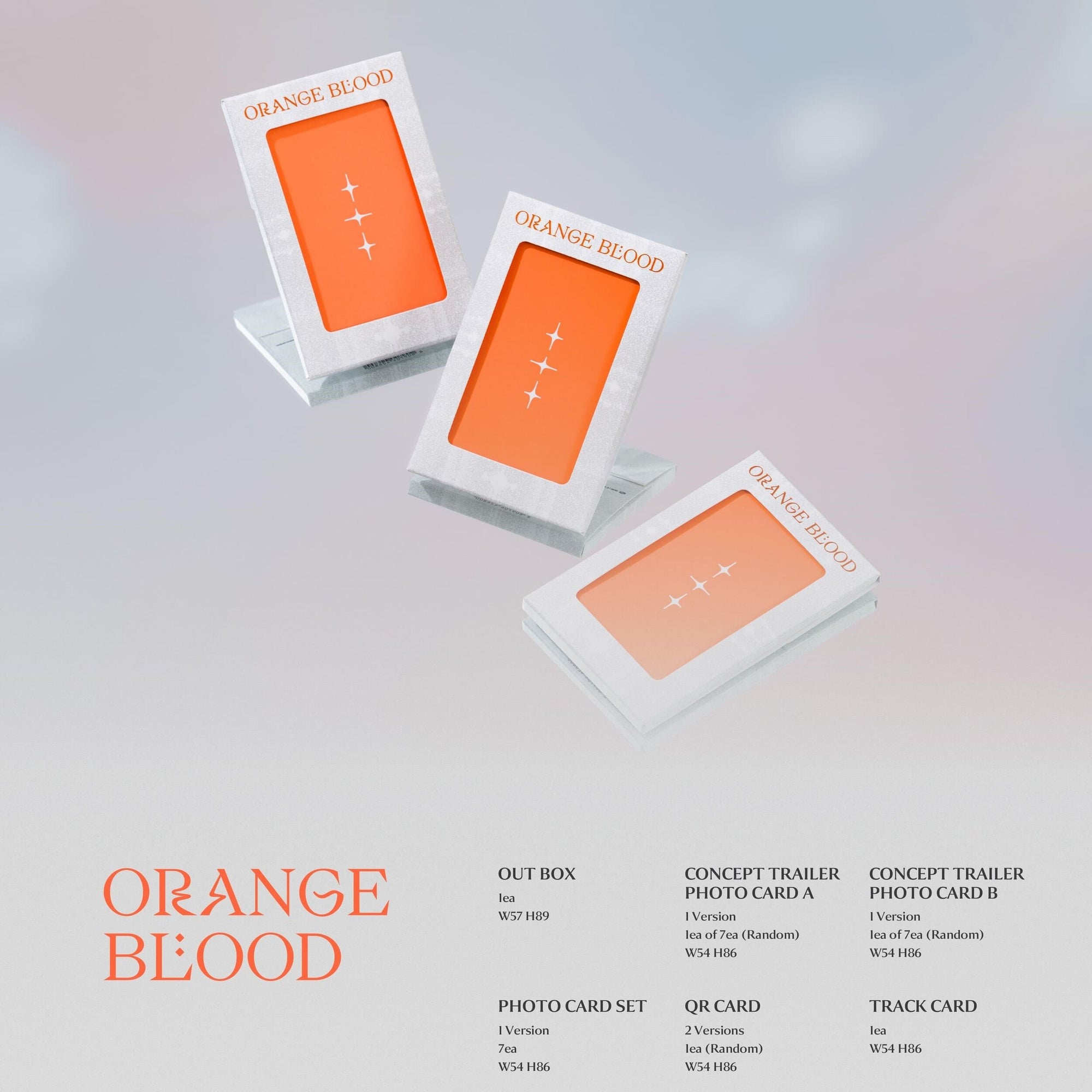 [ENHYPEN] 5th Mini Album ORANGE BLOOD (Weverse Albums Ver.)