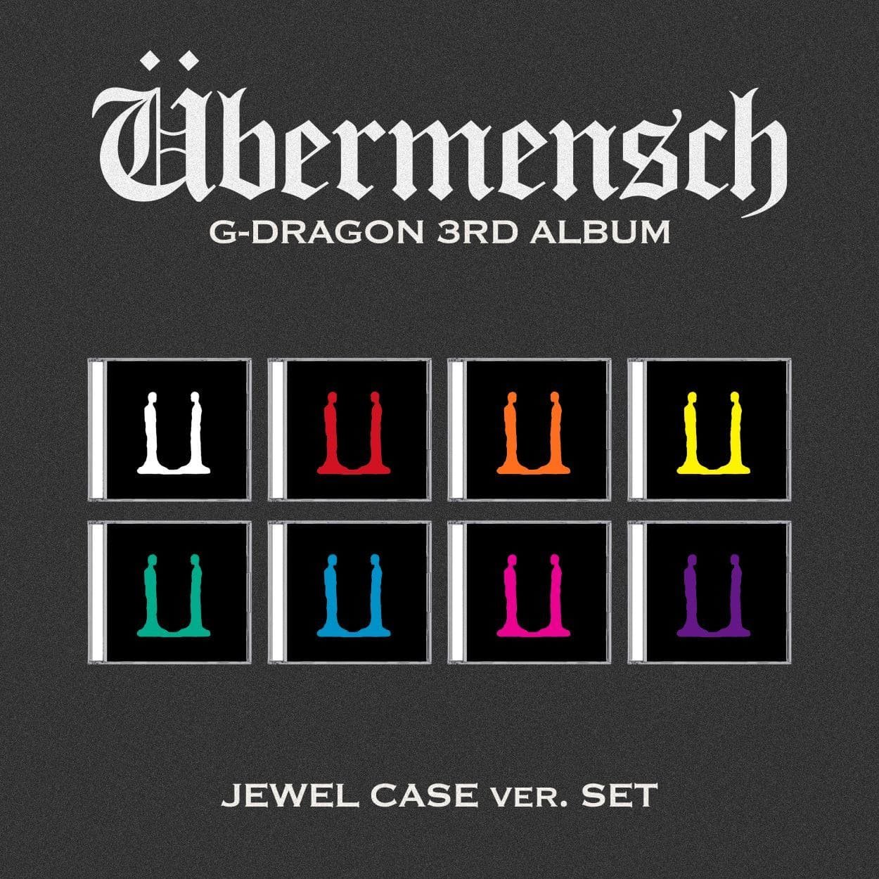 G-DRAGON 3rd Album [Übermensch] (JEWEL Ver.)-SQ8696310