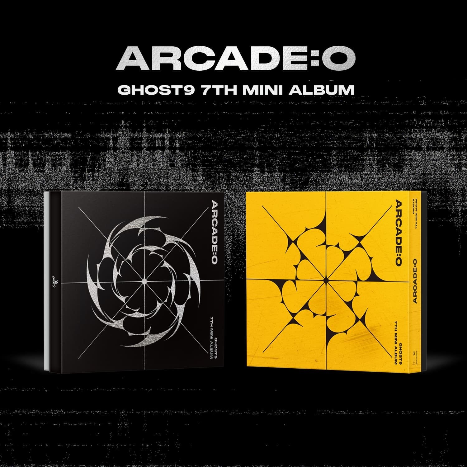 GHOST9 7th Mini Album [ARCADE : O] (BLACK Ver. / YELLOW Ver.)-SQ5070878