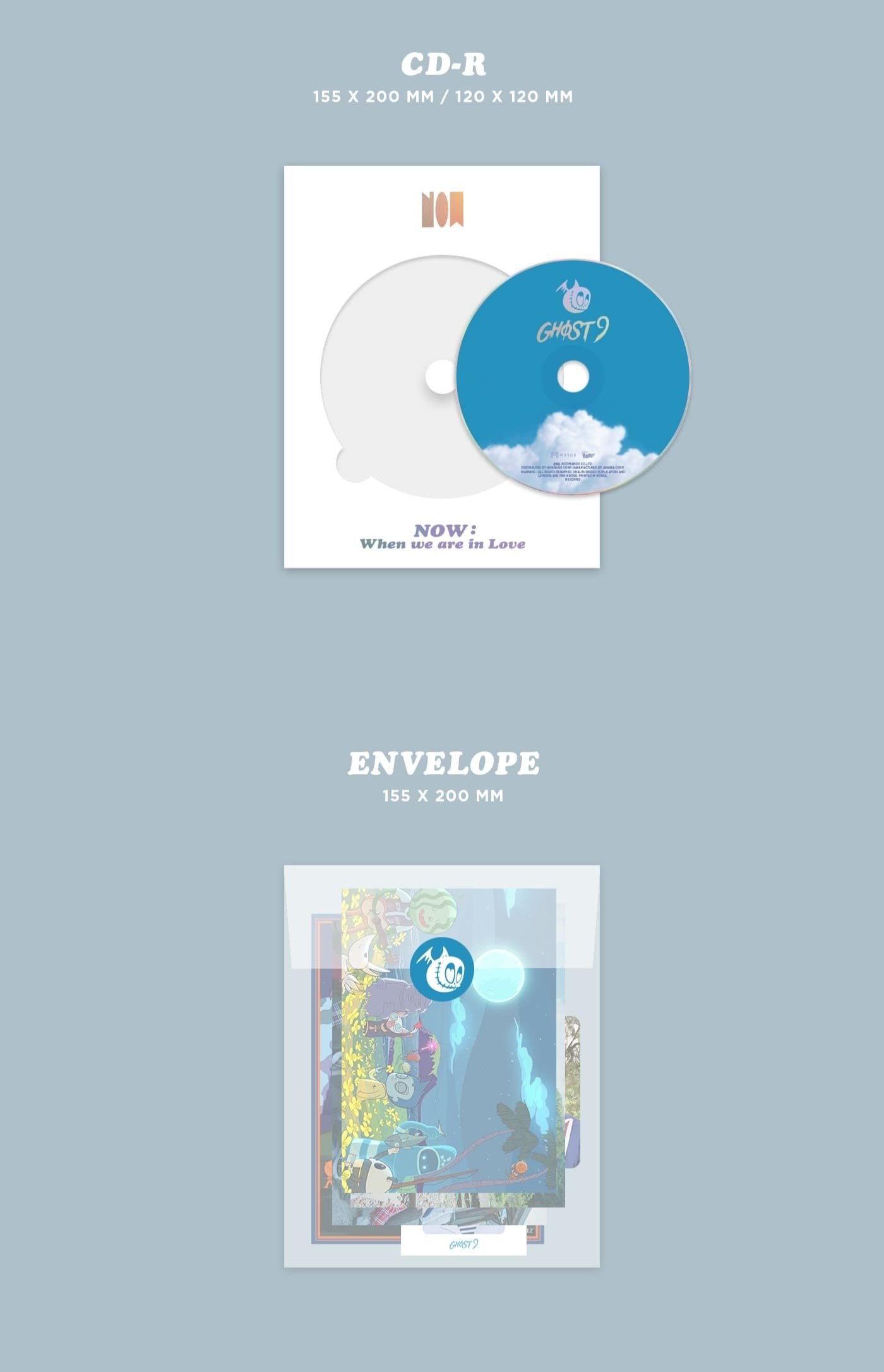 GHOST9 4th Mini Album [NOW : When we are in Love]