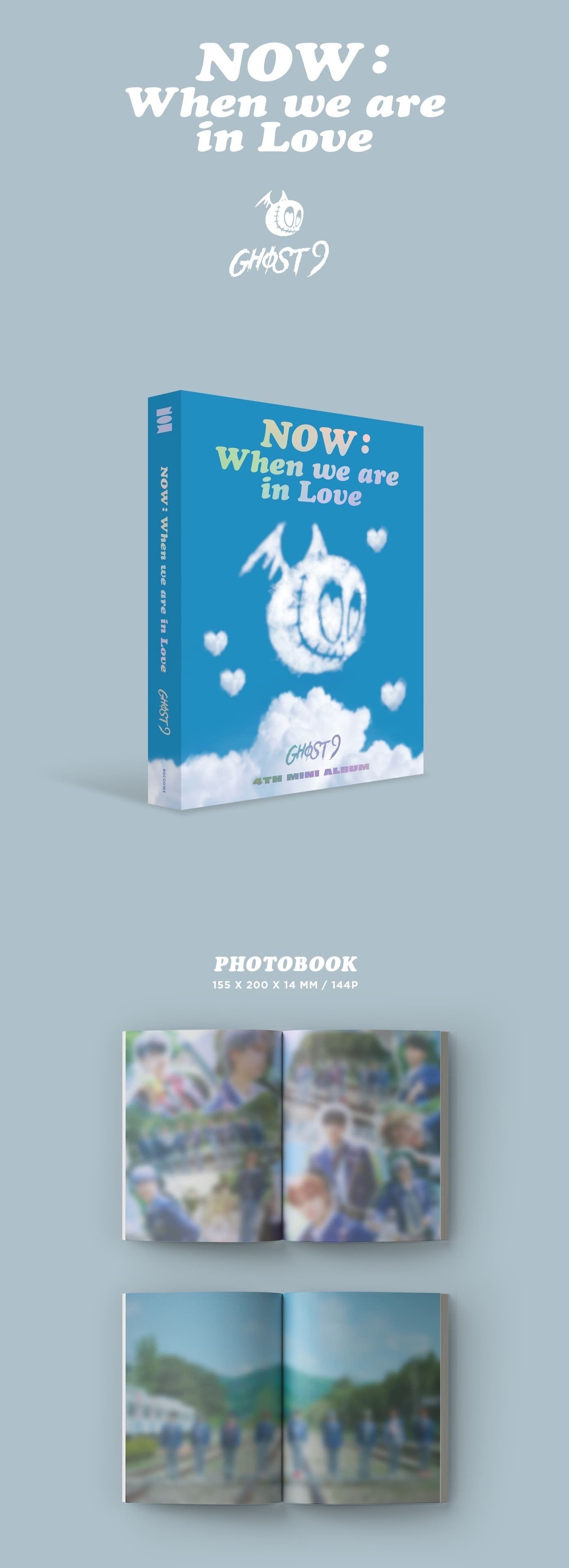 GHOST9 4th Mini Album [NOW : When we are in Love]