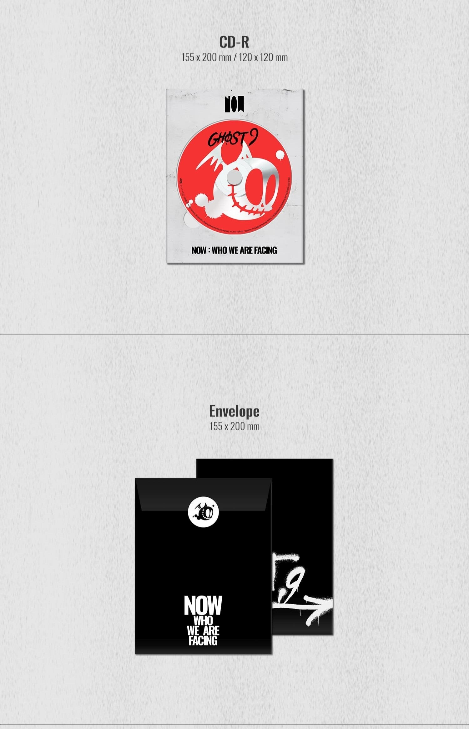 GHOST9 5th Mini Album [NOW : Who we are facing]
