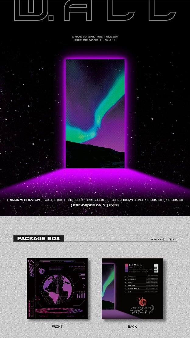 GHOST9 2nd Mini Album [PRE EPISODE 2 : W.ALL]