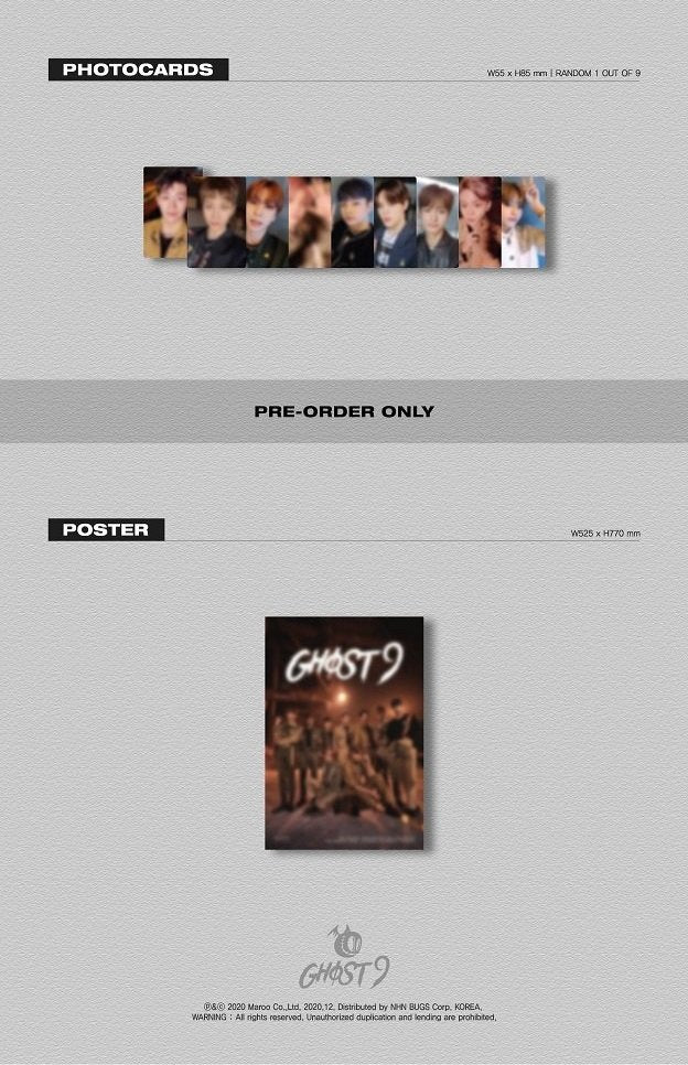 GHOST9 2nd Mini Album [PRE EPISODE 2 : W.ALL]