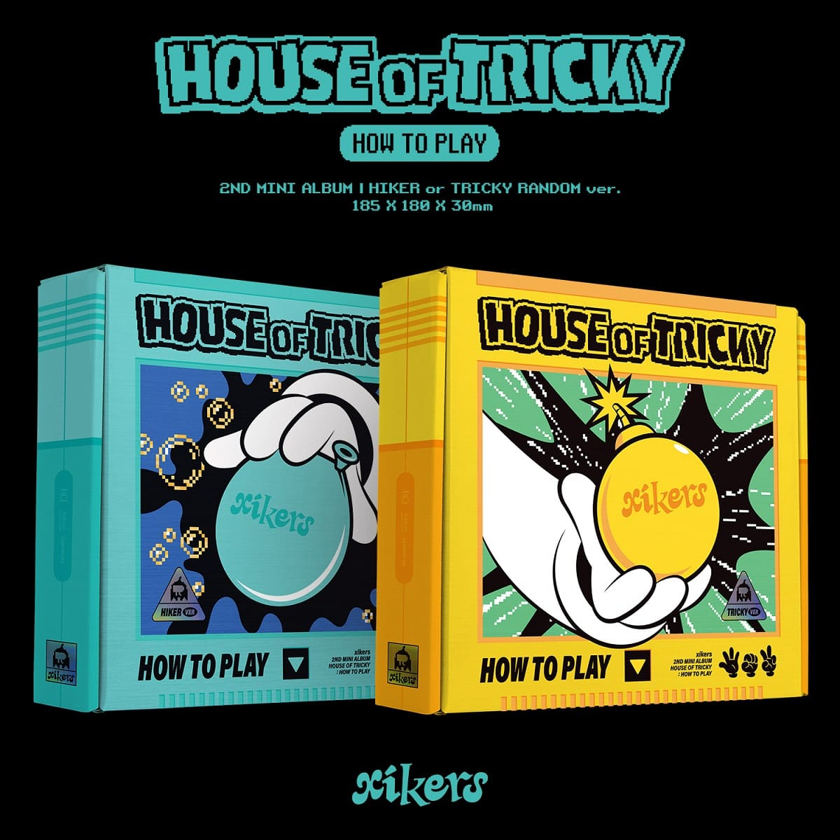 xikers - 2nd Mini [HOUSE OF TRICKY : HOW TO PLAY]-SQ4579881