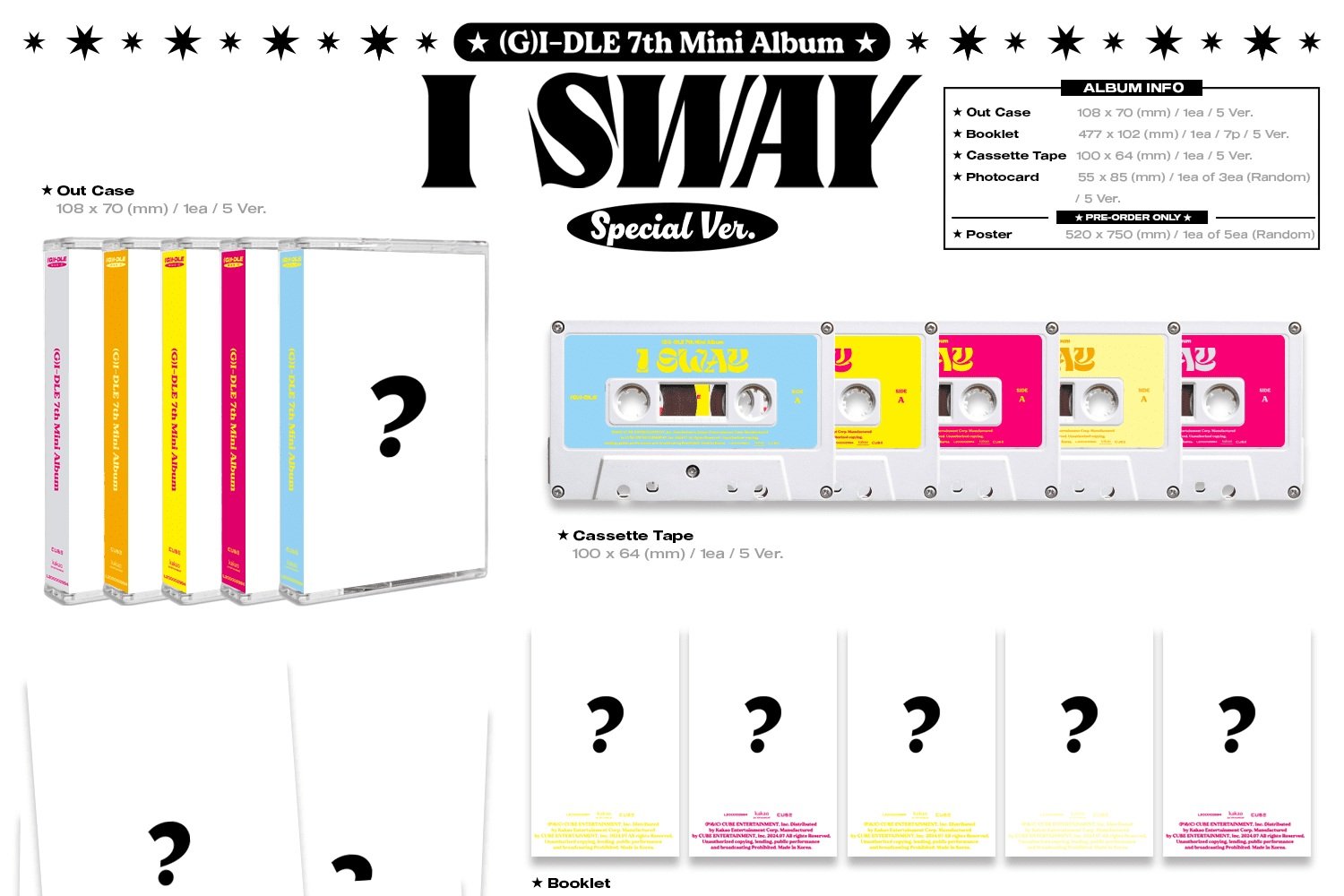 (G)I-DLE - 7th Mini Album [I SWAY] (Special Ver)-SQ5458343