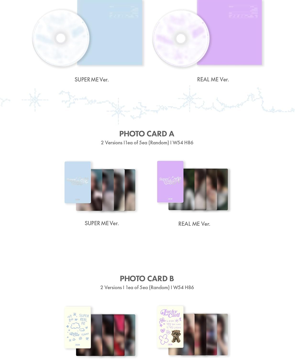 [ILLIT] 1st Mini Album - Super Real Me (SUPER ME / REAL ME Ver)-SQ9668360