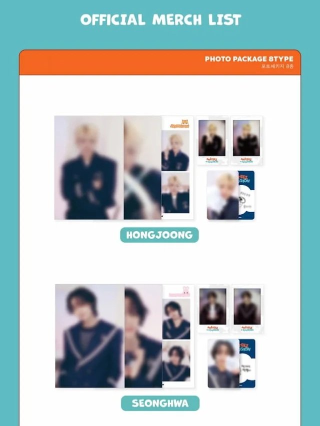 ATEEZ : ANITEEZ IN ILLUSION Goods - ANITEEZ Photo Package (All Members)-SQ5376062