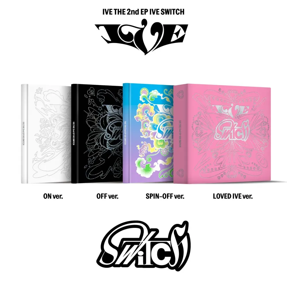 IVE - 2nd Mini Album [IVE SWITCH] (ON Ver. / OFF Ver. / SPIN-OFF Ver. / LOVED IVE Ver.)-SQ9608473