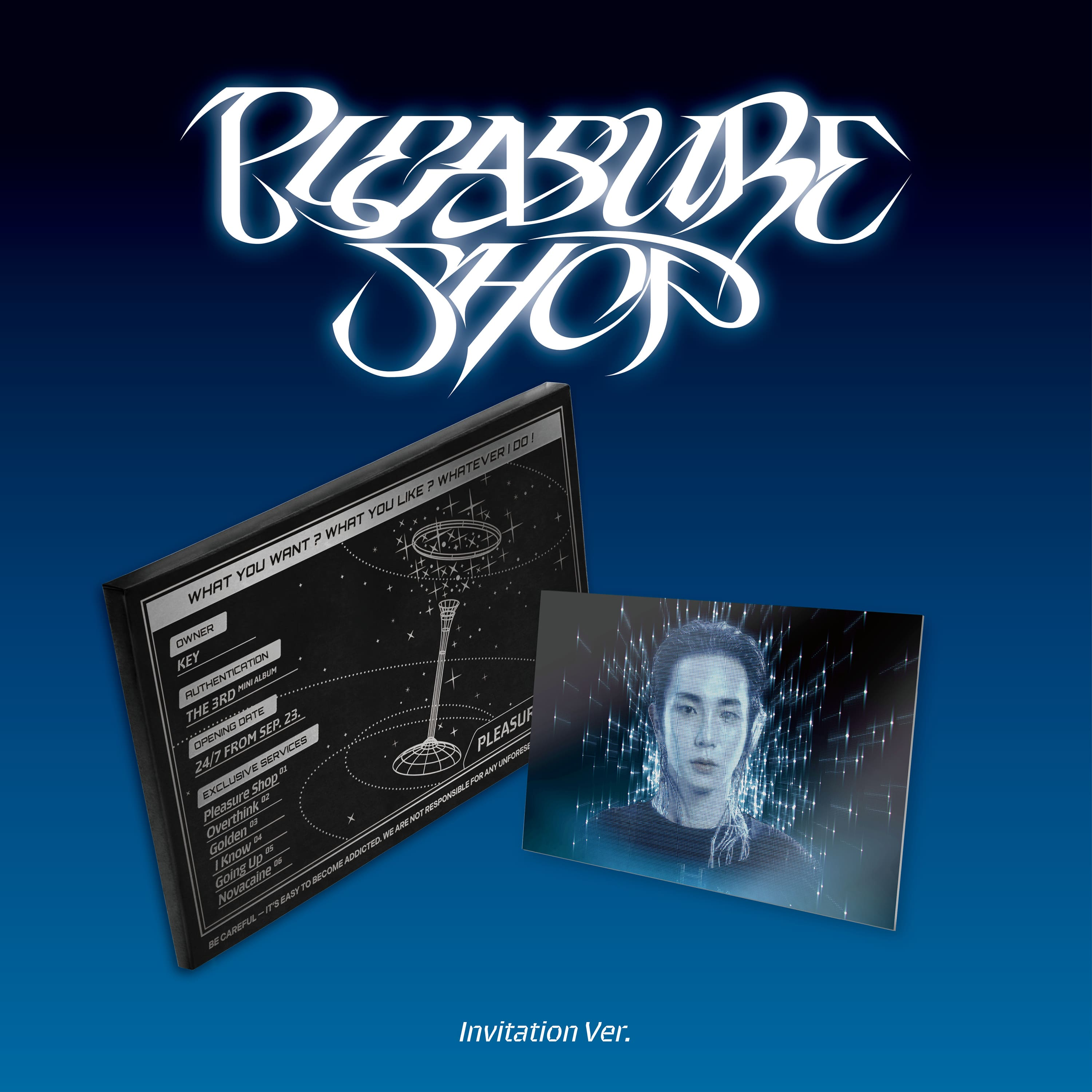 KEY - 3rd Mini Album [Pleasure Shop] (Invitation Ver.)