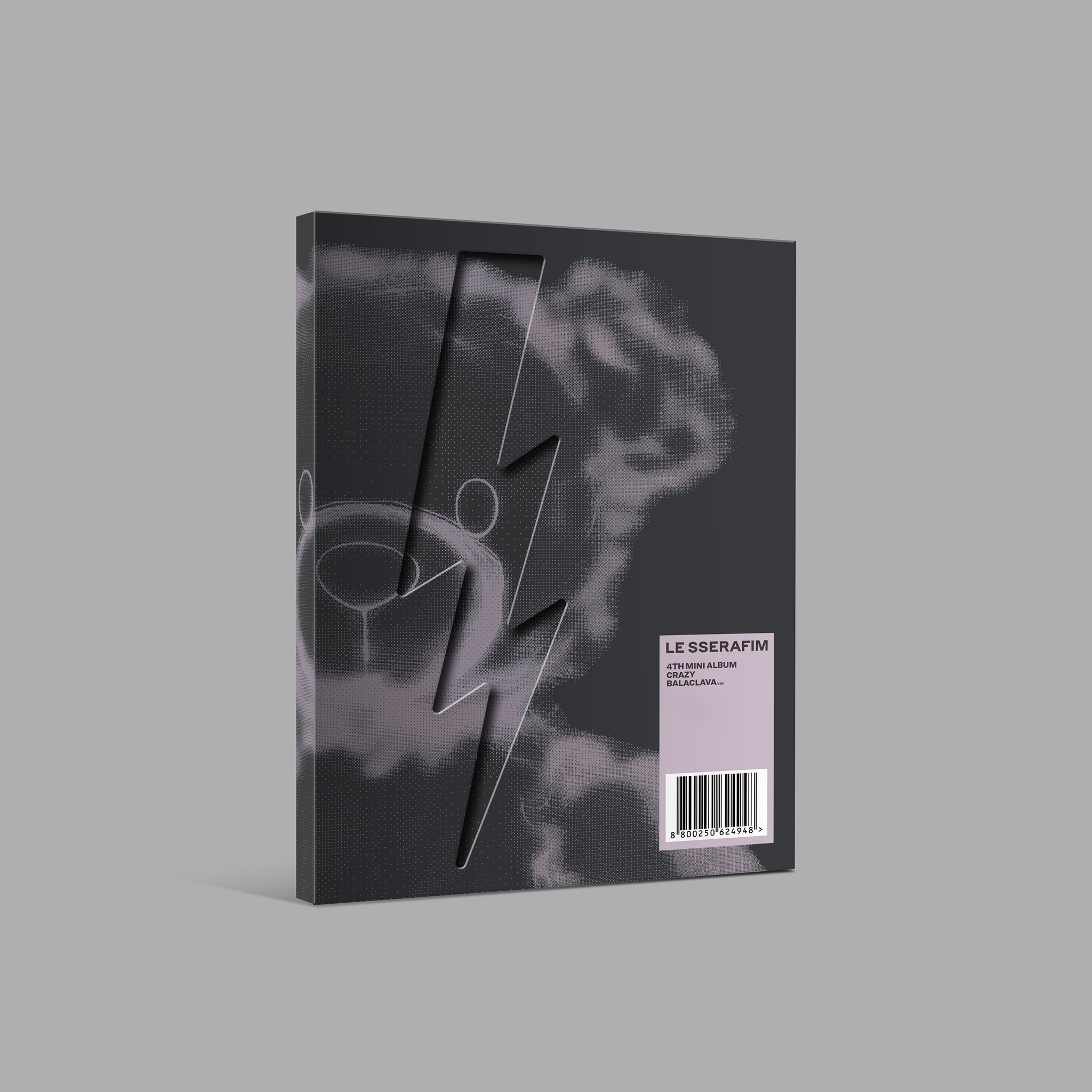 LE SSERAFIM 4th Mini Album [CRAZY] (BALACLAVA Ver)-SQ0135461